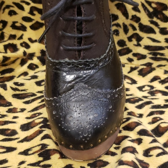 Poetic License Black wedge bootie - Picture 6 of 7